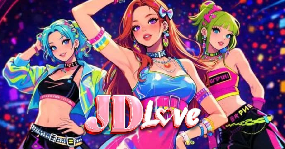JDlove Casino Welcome Banner – Play with Joy, Win with Love